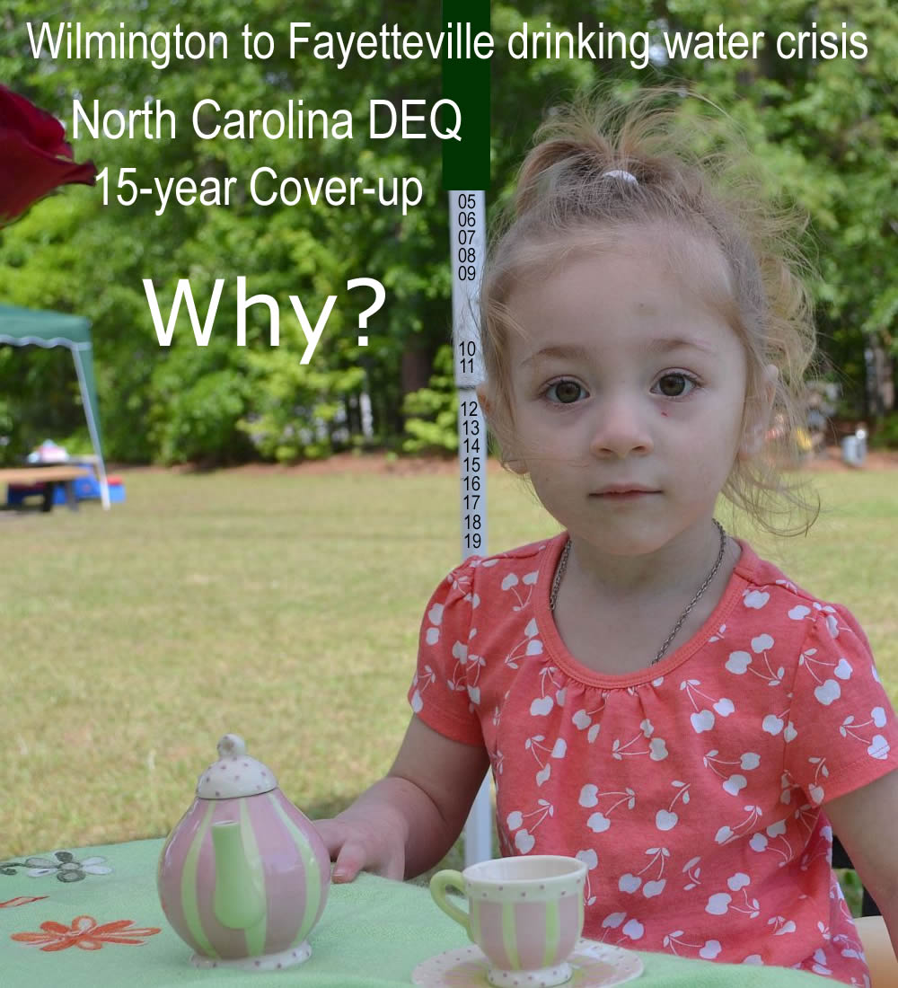 GenX and PFAS chemicals - EPA and NC DEQ coverup