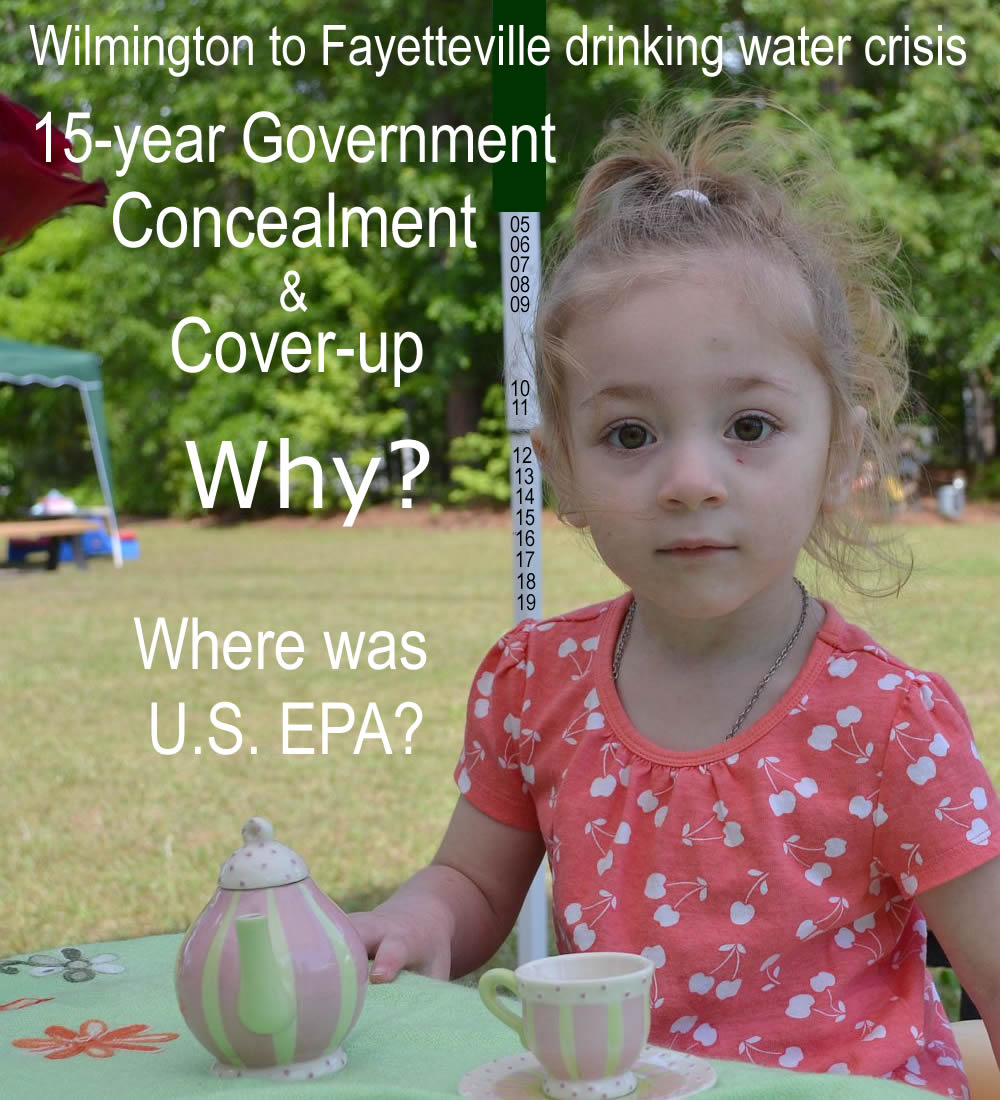 NC DEQ concealment of Dupont GenX chemicals. Why?