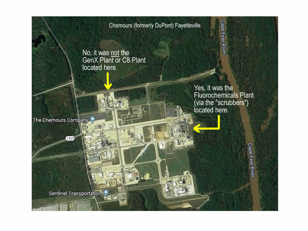 How to conceal a large Fluorochemicals Plant