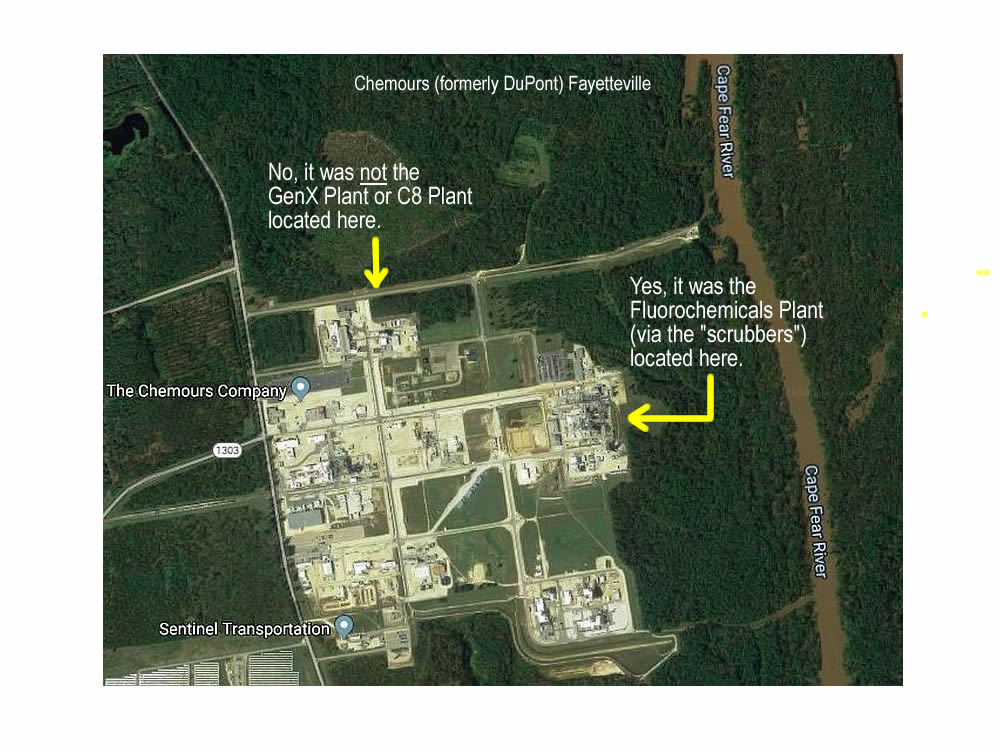 How to conceal a large Fluorochemicals Plant
